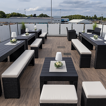 exklusive Dachterrasse zum Verweilen
