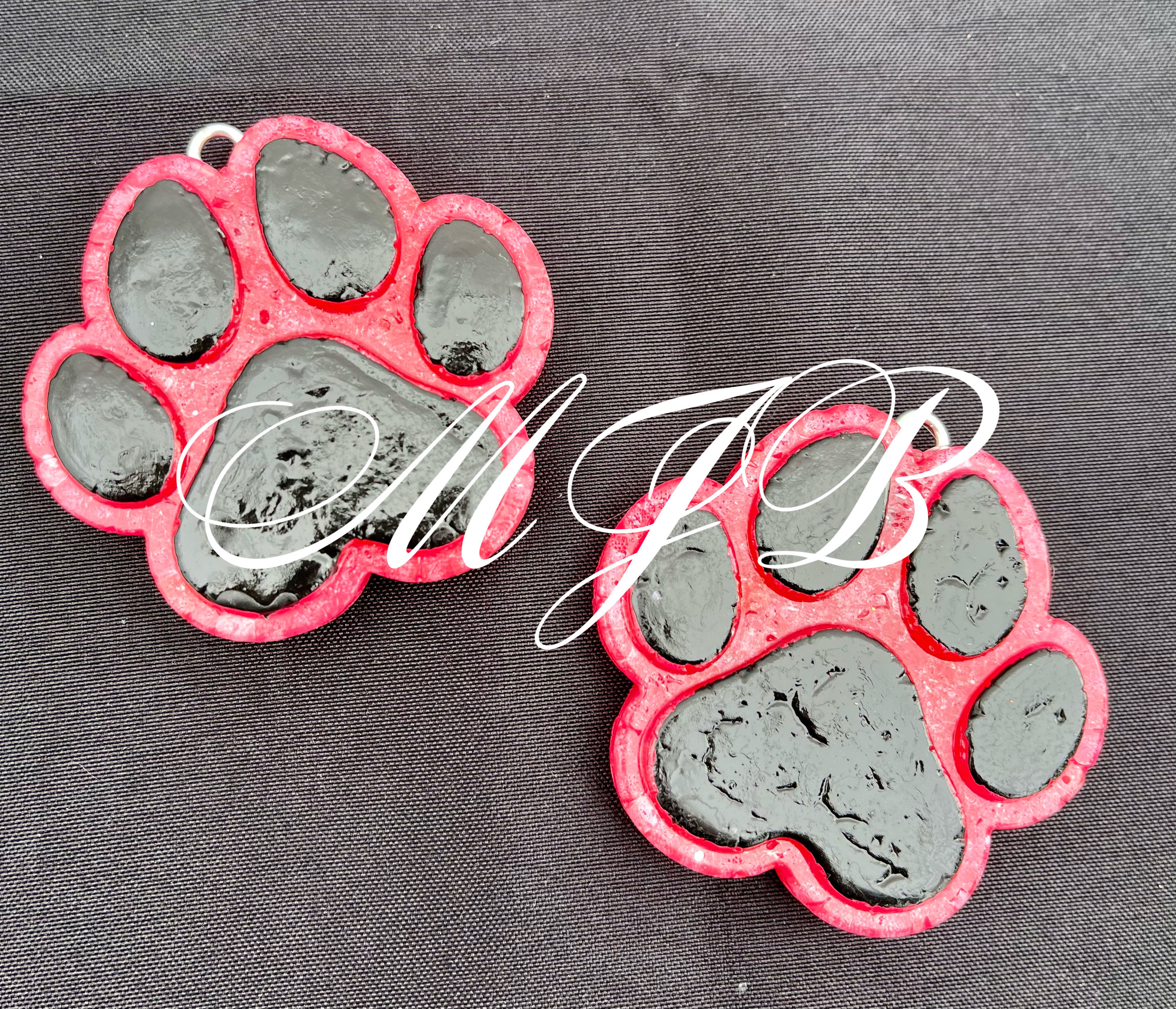 Paw print vent clips 