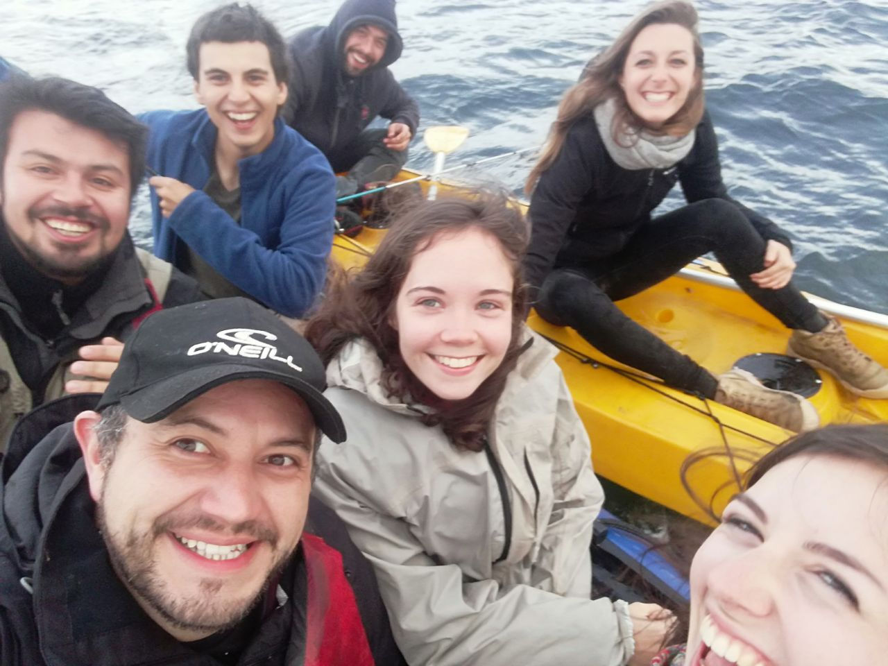 Fishing with Chilote friends !