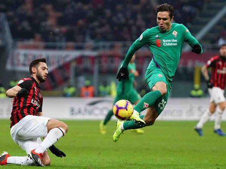 Før kamp: Fiorentina-Milan