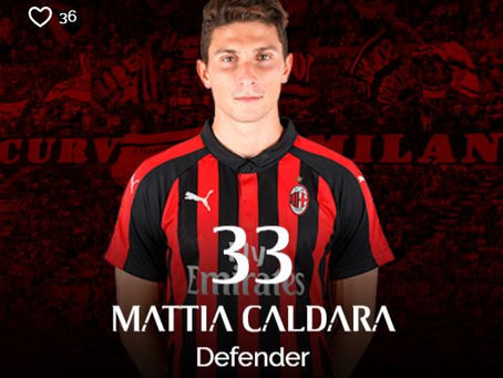 Mattia Caldara ute i lang tid