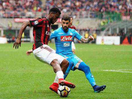 Før kamp: Milan-Napoli