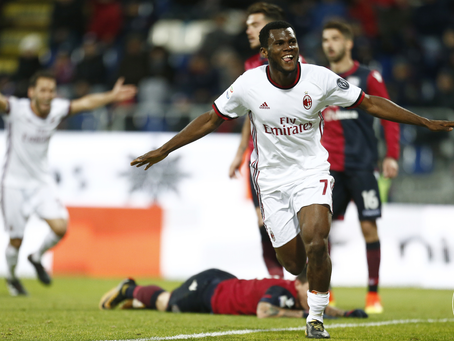 Kamprapport: Cagliari-Milan (1-2)