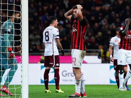 Etter kampen: Milan-Torino (0-0)