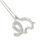 Thumbnail: Elephant Canadian Diamond Pendant in 14 Carat White Gold