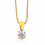Thumbnail: 0.75ct Diamond Solitaire Pendant in 18 Carat Gold