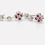 Thumbnail: Lucky Four Leaf Clover Ruby & Diamond Drop Earrings In 18 Carat White Gold