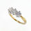 Thumbnail: 1.00ct Total Diamond Three Stone Engagement Ring in 9 Carat Yellow Gold  