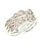 Thumbnail: 0.50ct Total Four Row Scatter Set Diamond Dress Ring in 18 Carat White Gold