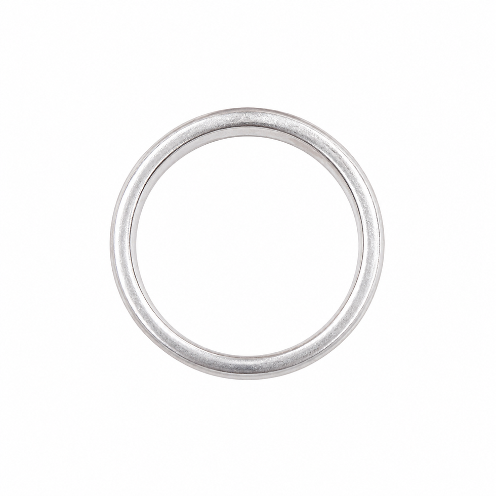 Thumbnail: Princess Cut Natural Diamond Channel Set Eternity Ring Set In Platinum
