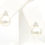 Thumbnail: White Freshwater Cultured Pearl & Diamond Pendant & Earring Set
