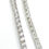 Thumbnail: Sterling Silver & Cubic Zirconia Tennis Bracelet