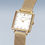 Thumbnail: Ladies BERING Gold Square Faced Watch 