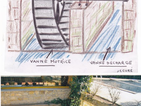 Moulin de Ménil la Tour : la roue : ( V I )