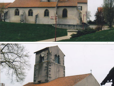 Crantenoy ( 54 ) paroisse sainte Menne.