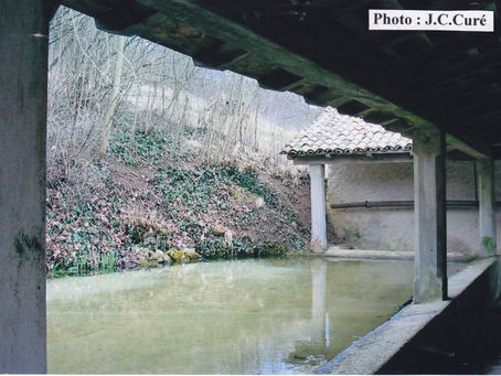 Le lavoir impluvium et compluvium de Laneuveville derrière Foug .