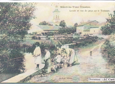 Menil la tour : les lavandières :
