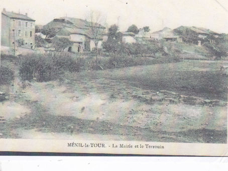 Ménil la Tour : le village .