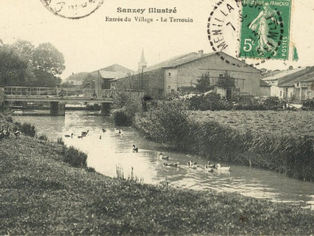 Sanzey: le pont du Terrouin .