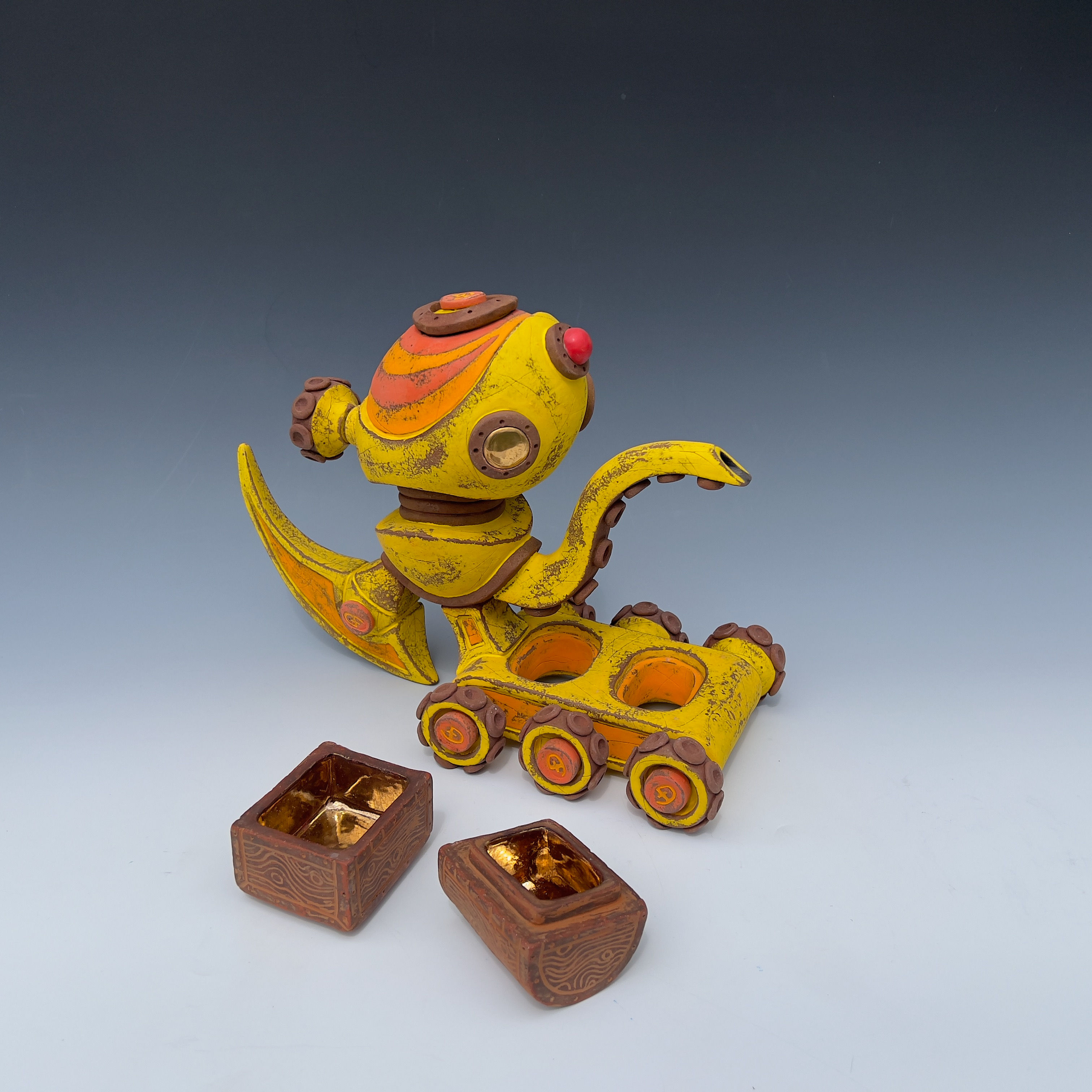 Yellow Octo – Subby Teapot