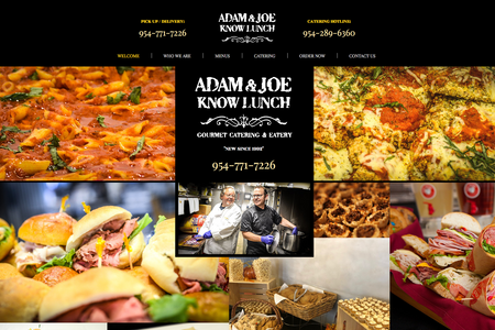 Adam and Joe Know Lunch: Webdesign, SEO & Graphic Designs