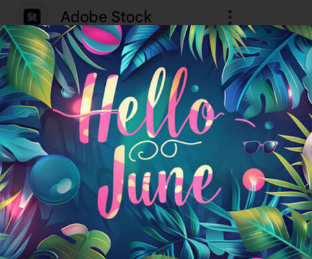 Welcome To June Newsletter!