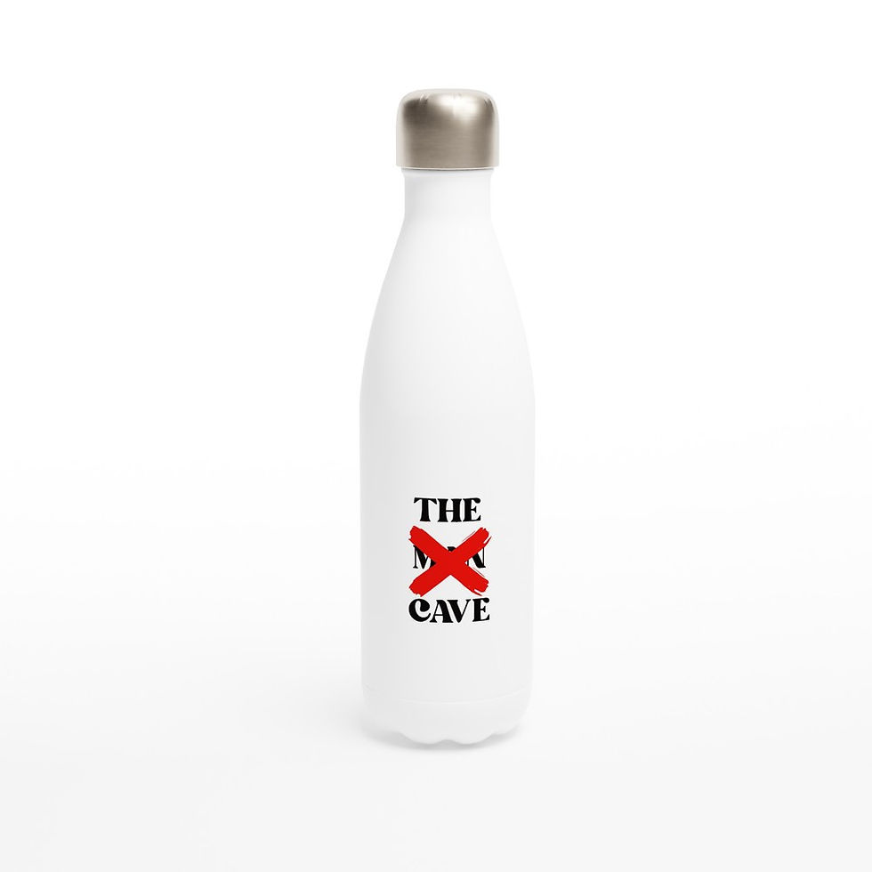 Thumbnail: White 17oz Stainless Steel Water Bottle