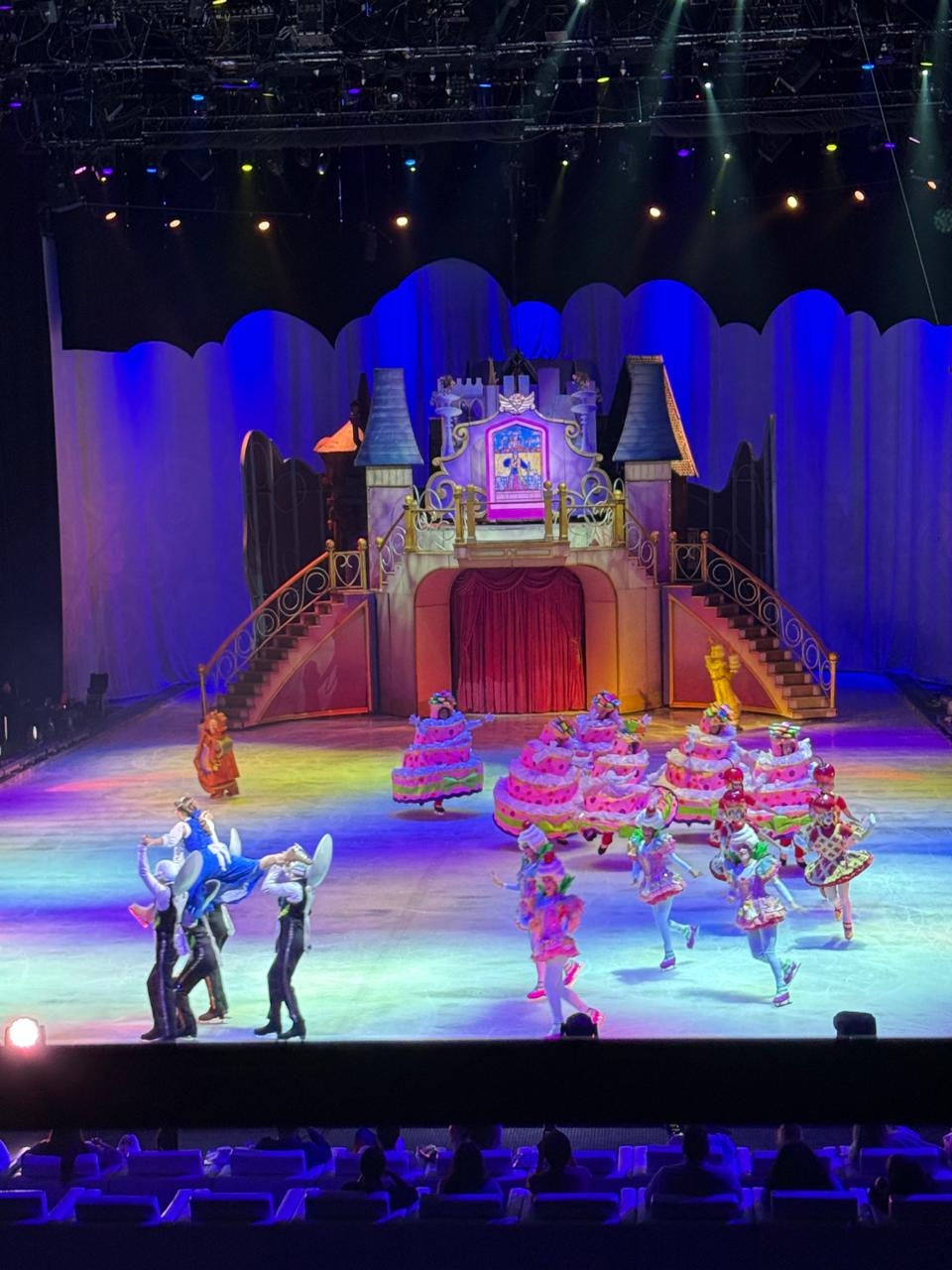 The scene from Beauty and the beast performed to perfection