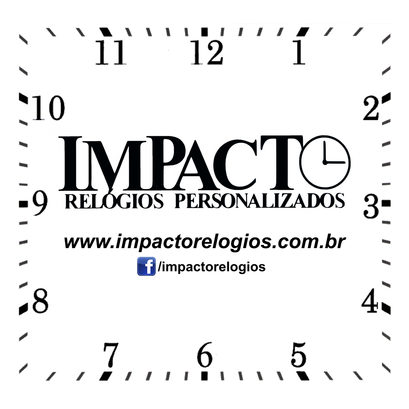 Impacto Relógios Personalizados