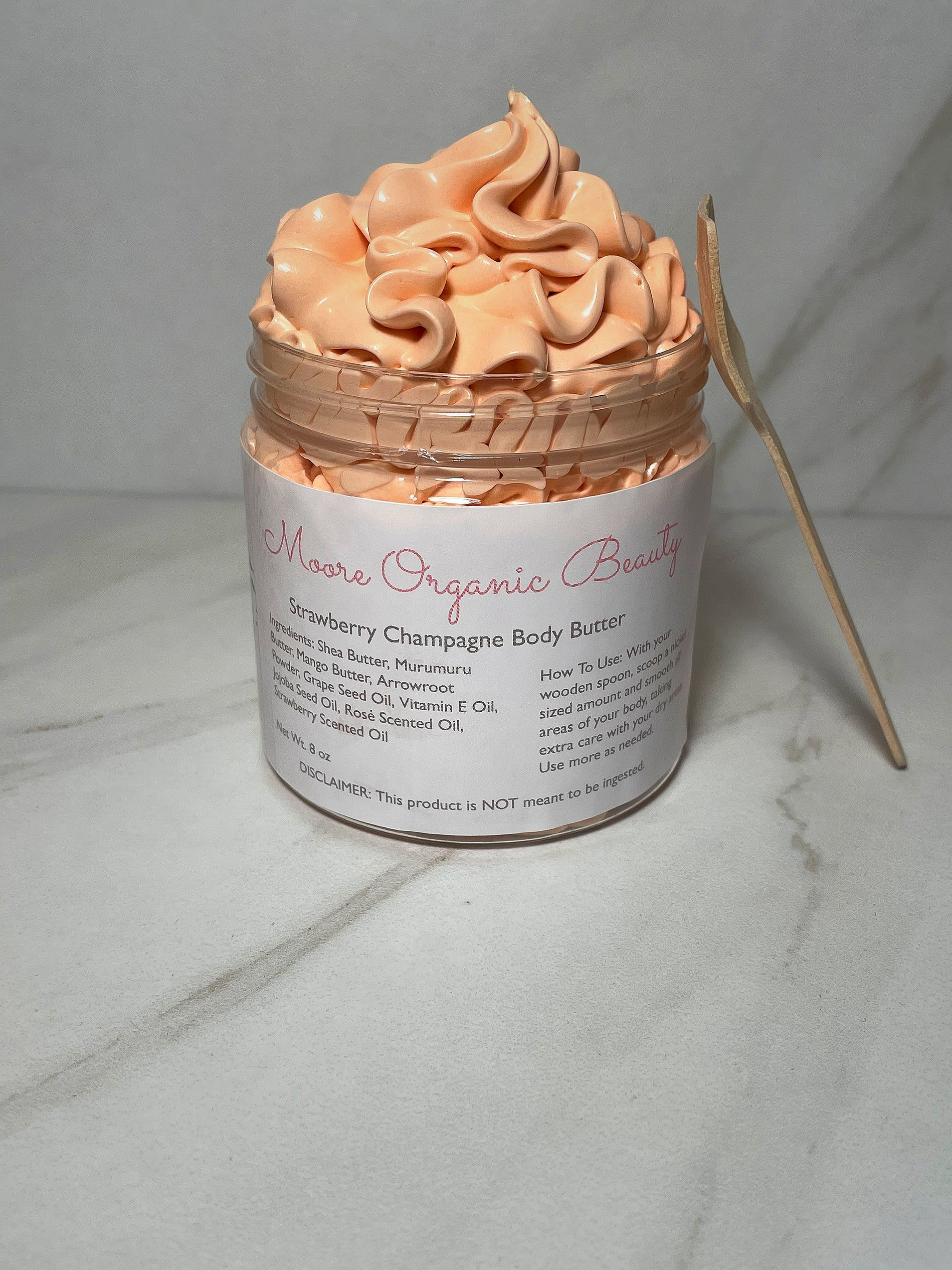 Strawberry Champagne Whipped Body Butter