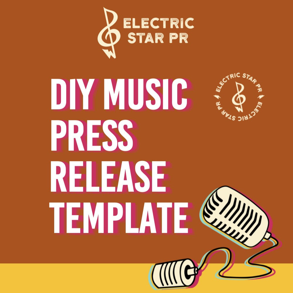 Music Press Release Template