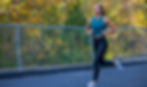 Julie running