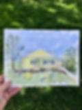 Thumbnail: Custom Watercolor House Portrait