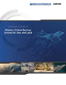 Mission-Critical Backup Across Air, Sea, and Land