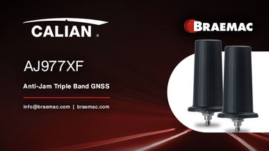 Anti-Jamming Triple Band GNSS Antenna