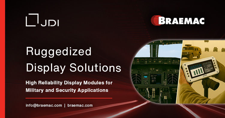 JDI Ruggedized Display Modules