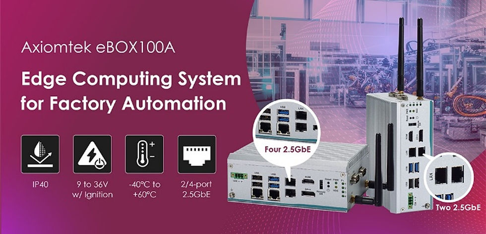Axiomtek Edge Systems - Factory Automation