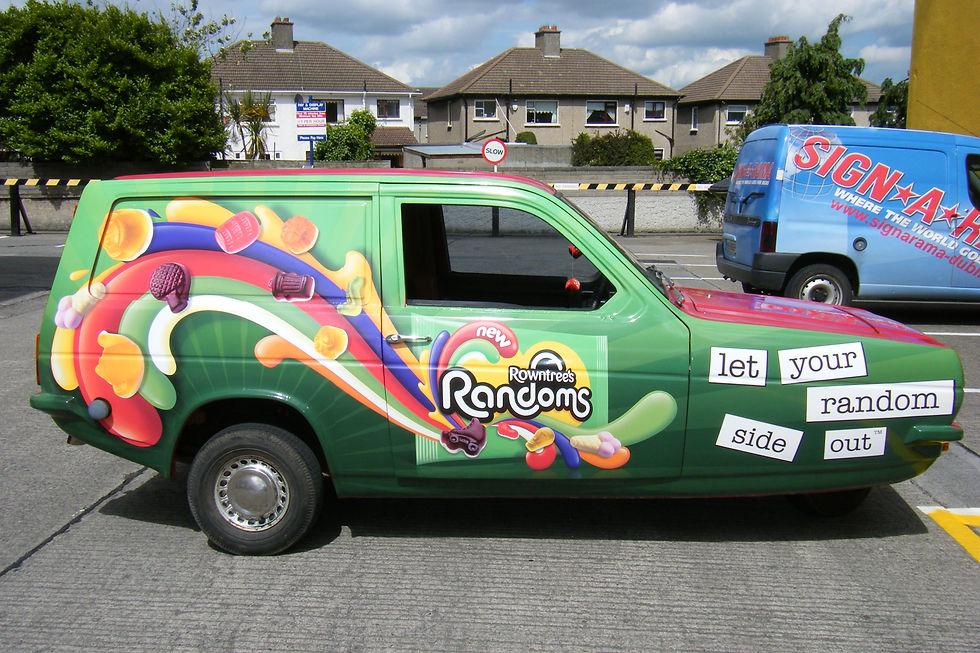 Full Colour Vehicle Wrap Roundtree