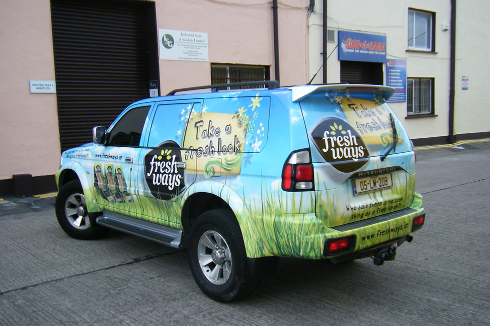 Full Colour Vehicle Wrap