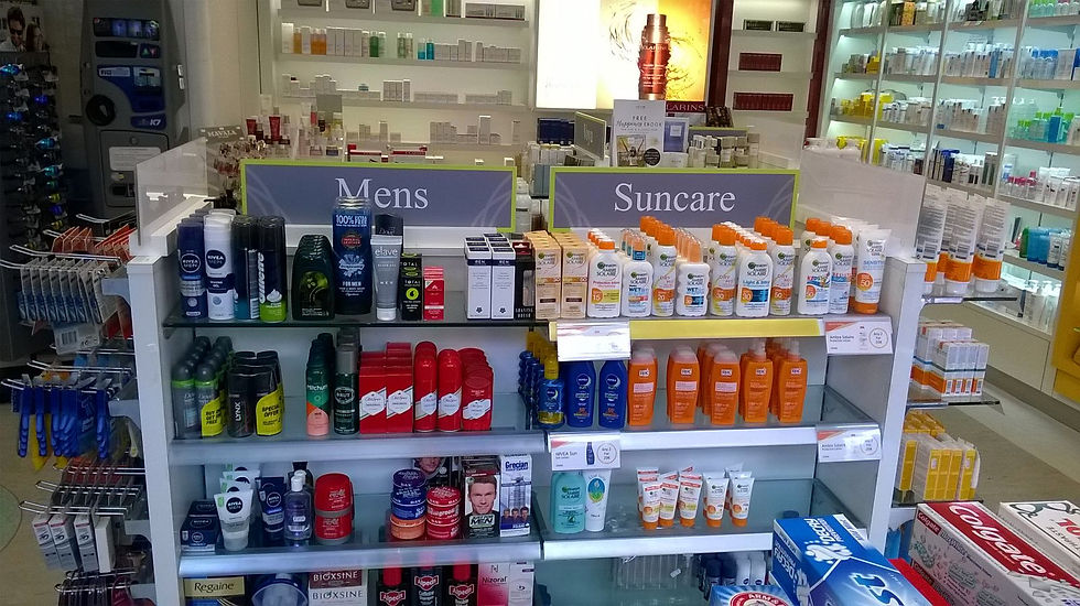 Category Pharmacy Signage