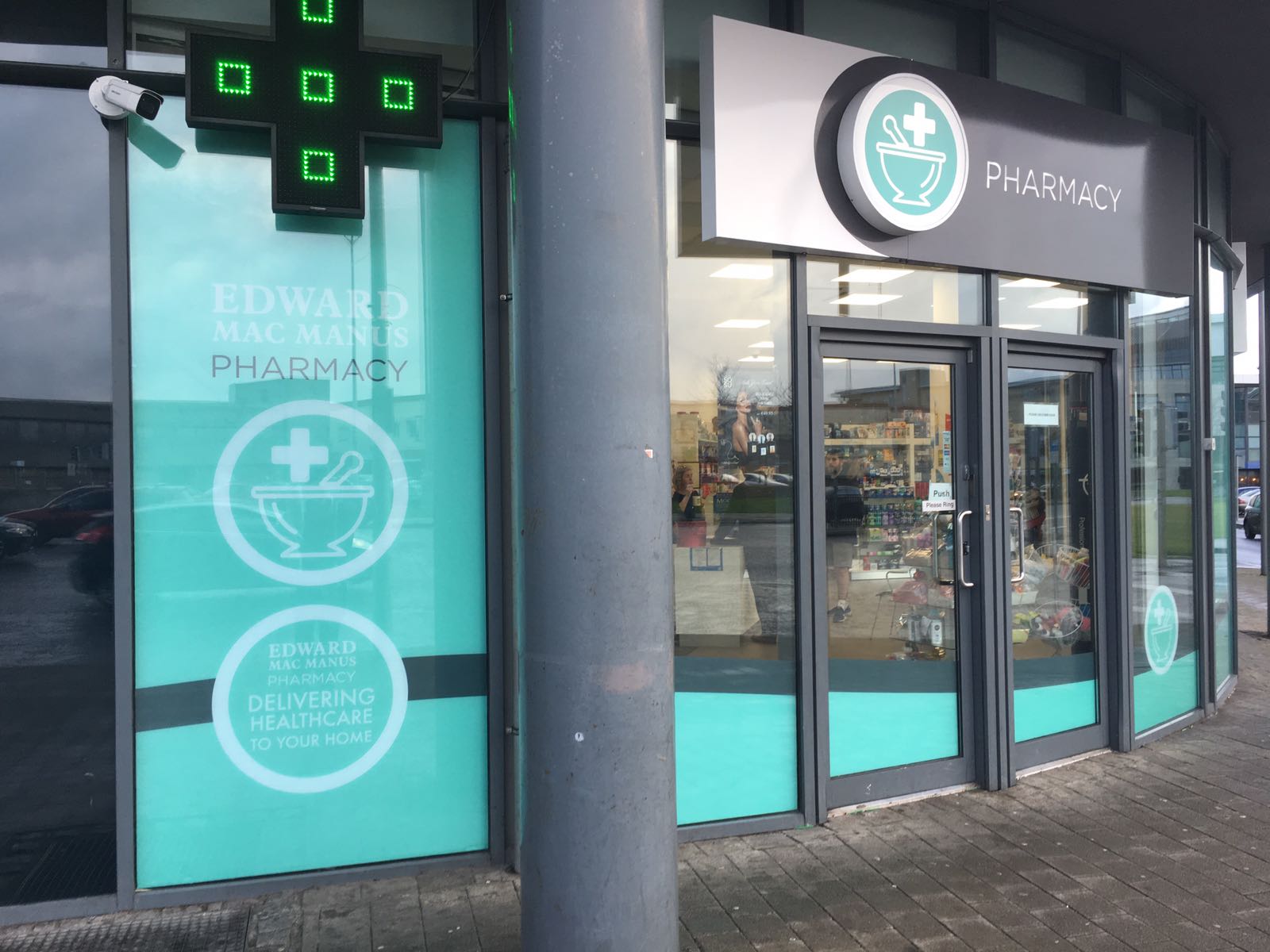 Pharmacy Signage Window Graphics