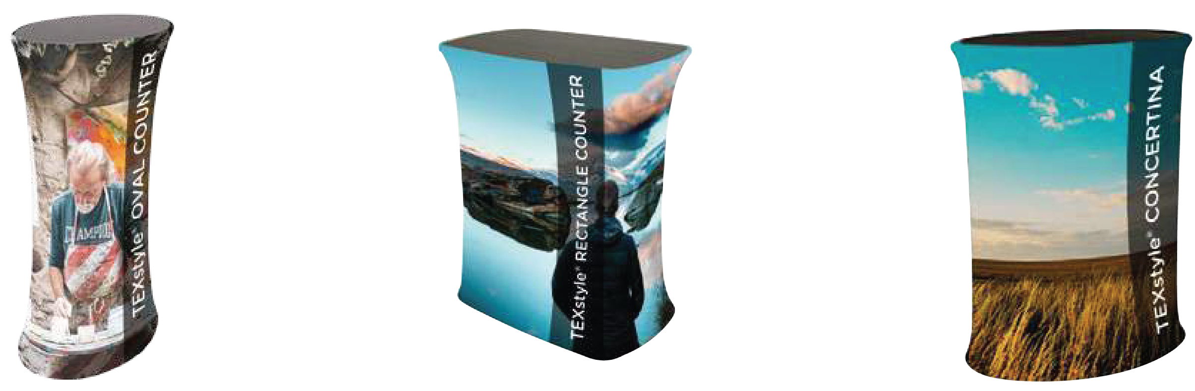 Fabric Display Counter