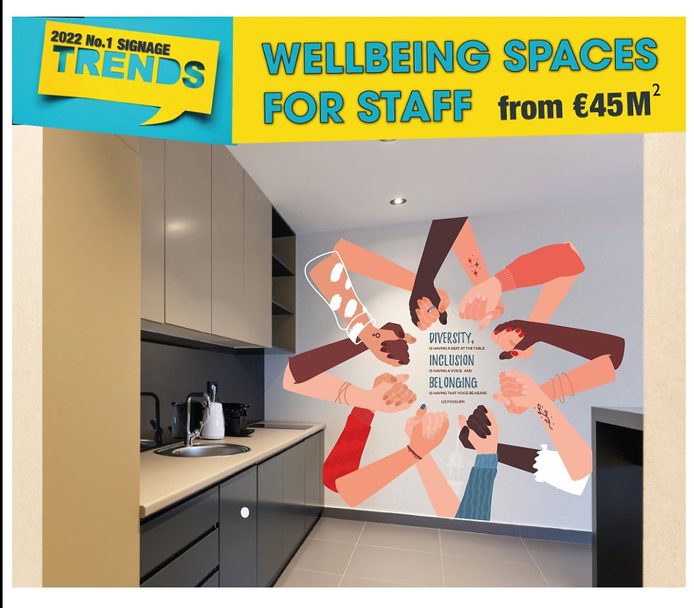 Thumbnail: Inclusion & Diversity - Wellbeing Wall Print