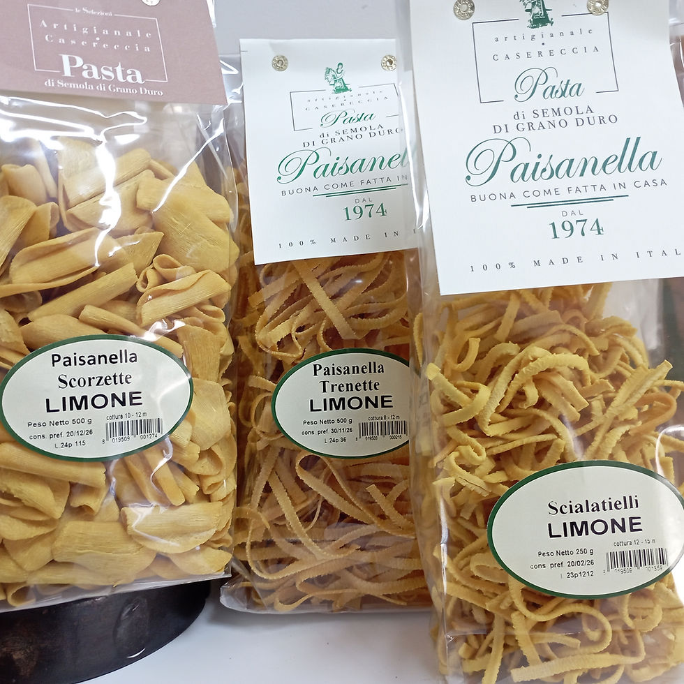 Lemon flavoured pasta Trio (3-packs x 500g)