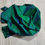 Thumbnail: Bishnupuri Soft Silk - Plain saree - Emerald Green (3 PLY)