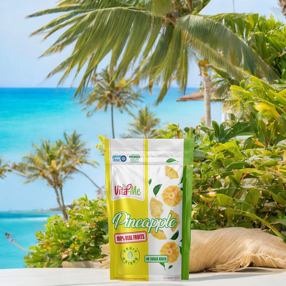 الصورة المصغرة: Vita-Me Freeze Dried Pineapple 20 gr