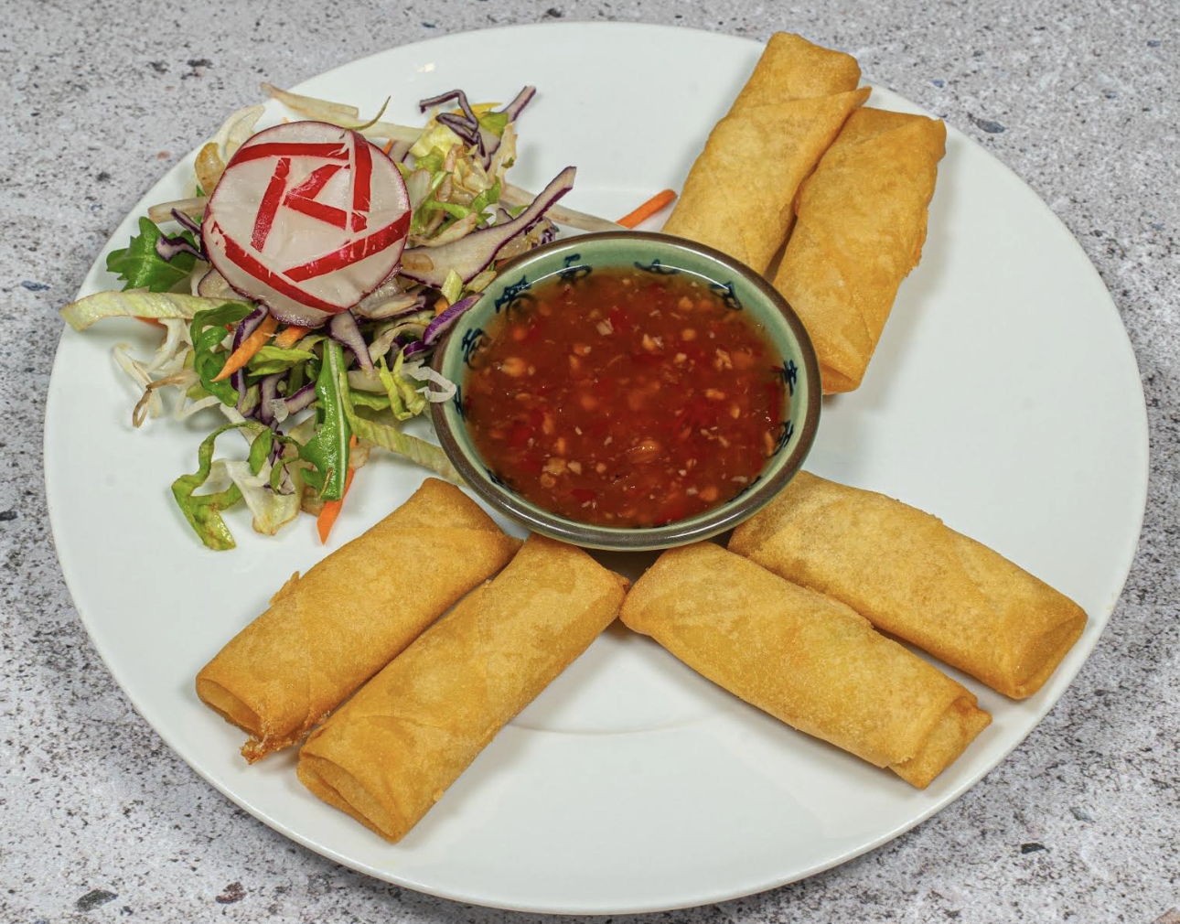 Arranged Food and Objects