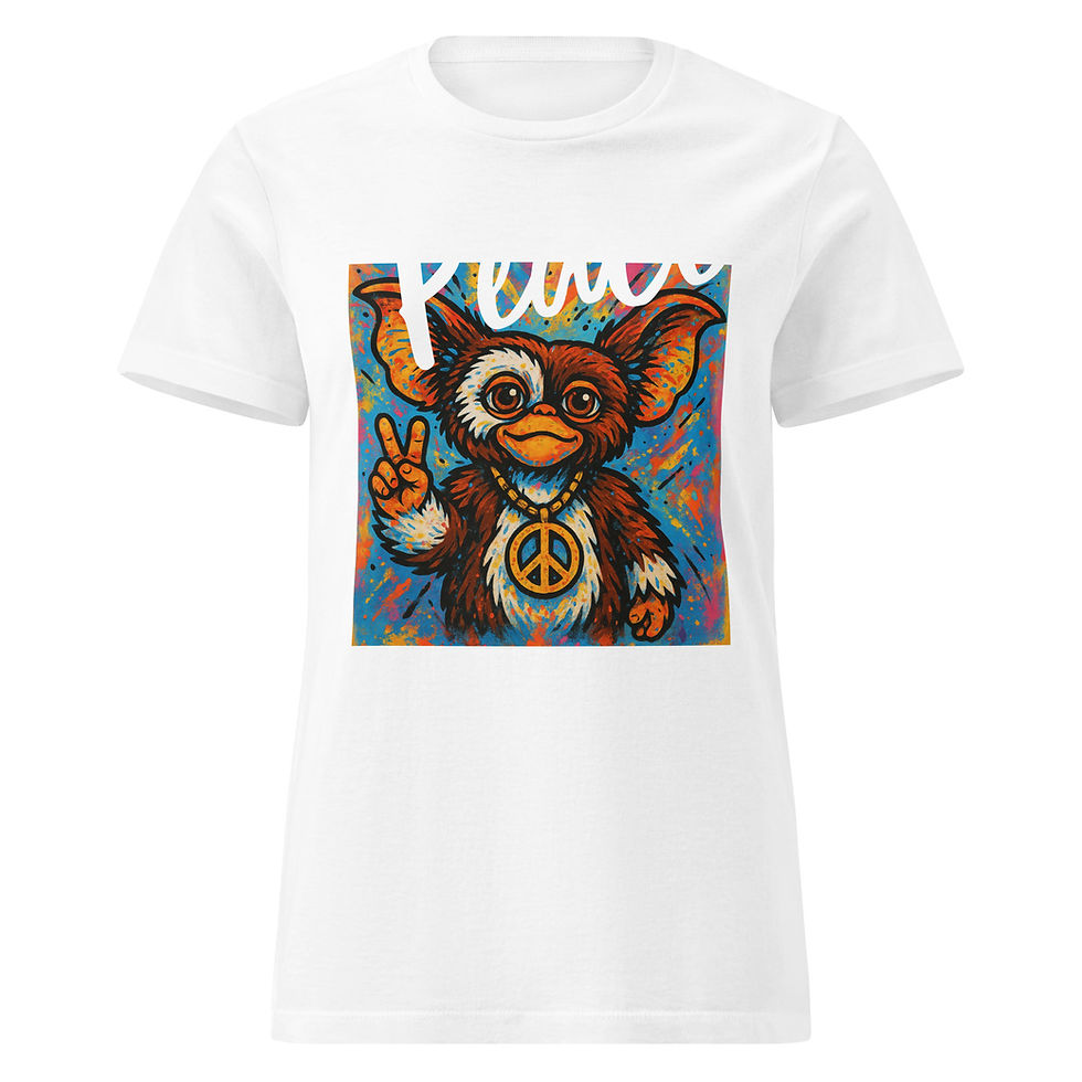 Thumbnail: "Peace says Mo'" Women’s basic softstyle t-shirt