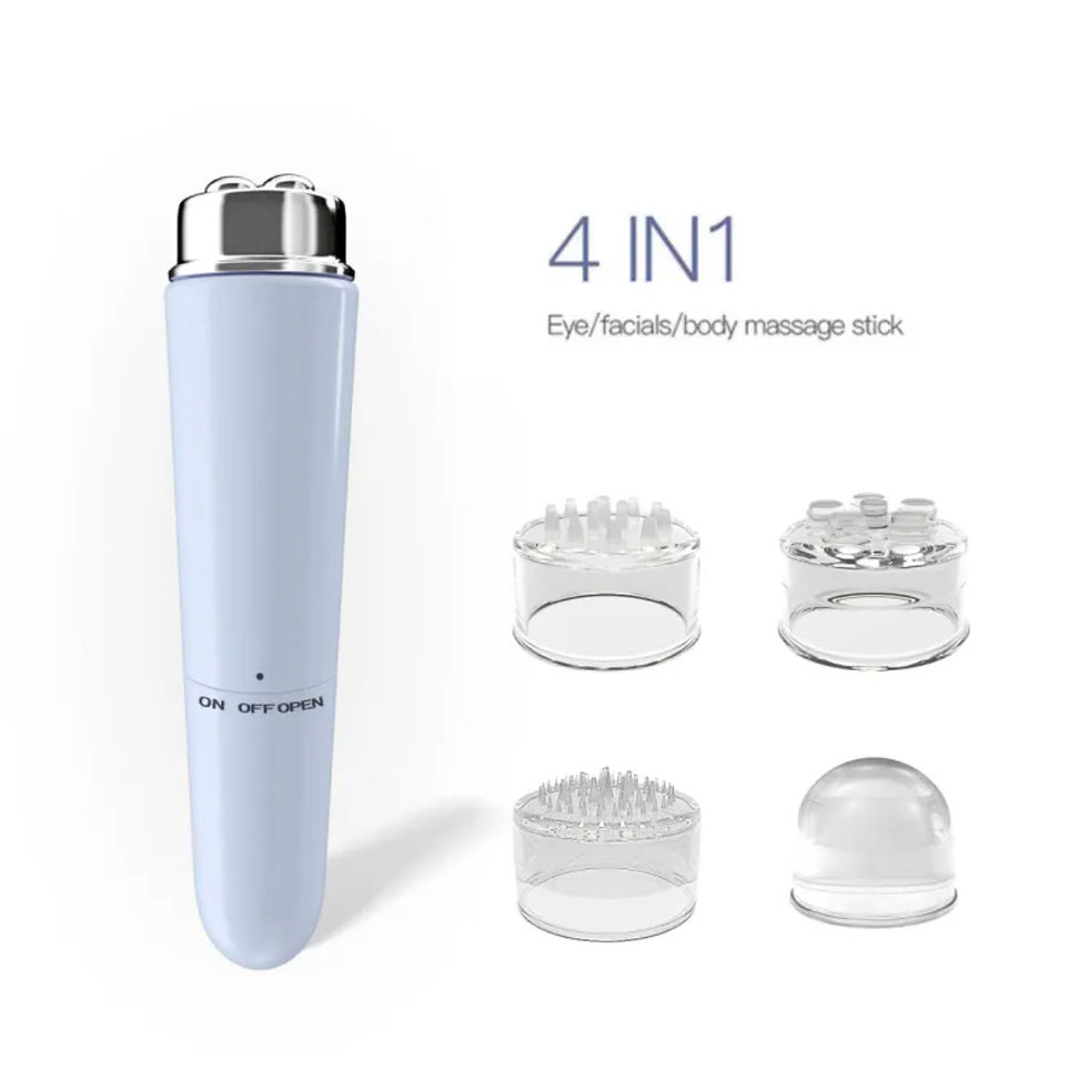 Miniatura: 4 In 1 Electric Facial Massager Micro Vibration Eye Beauty Instrument For Relax 