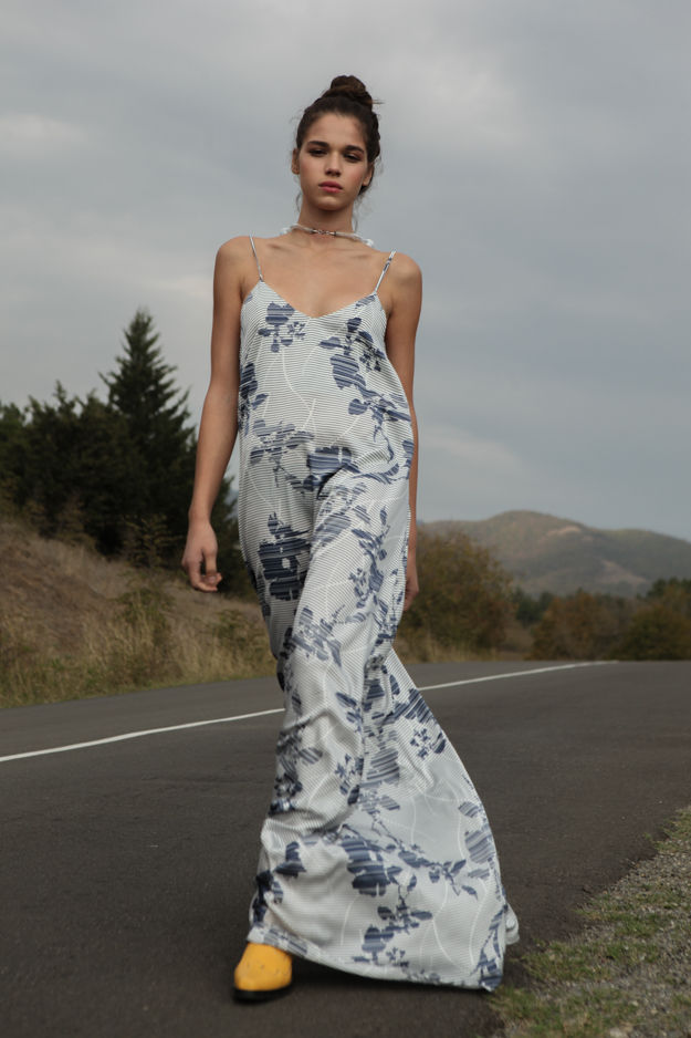 Thumbnail: Dress Blue Flowers